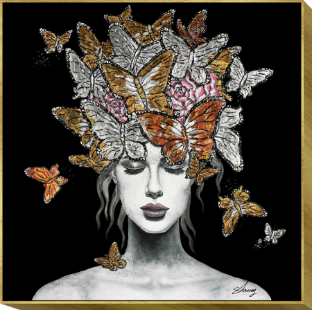 Tablouri - Tablou CANVAS PAINTING FRAME  pictat manual