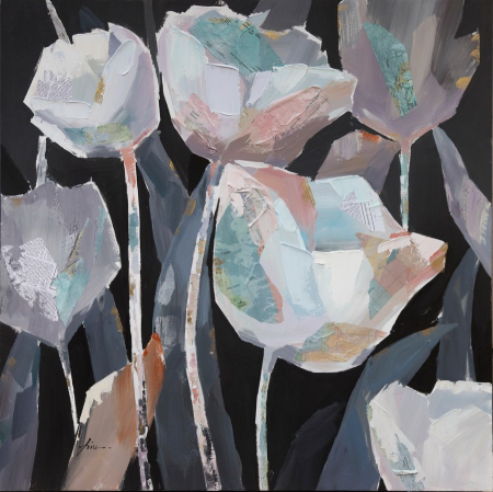 Tablouri - Tablou lalele, pictat manual