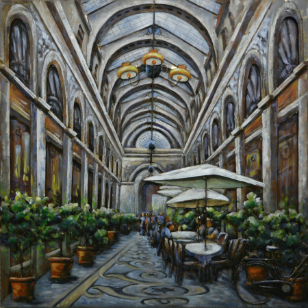 Tablouri - Tablou galerie, metalic