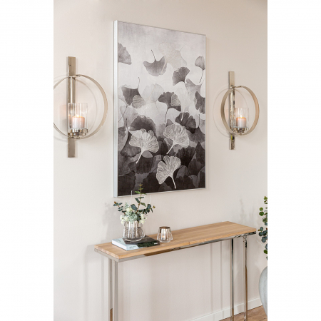 Tablouri - Tablou,  ginkgo,  rama aluminiu/120x80 cm