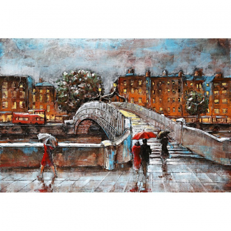 Tablouri - Tablou hapenny bridge, metalic