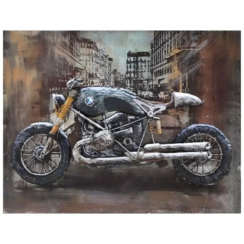 Tablouri - Tablou motocicleta, metalic
