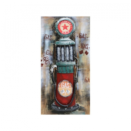 Tablouri - Pictura metalicapompa de benzina