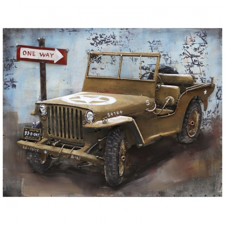 Tablouri - Tablou willy, metalic