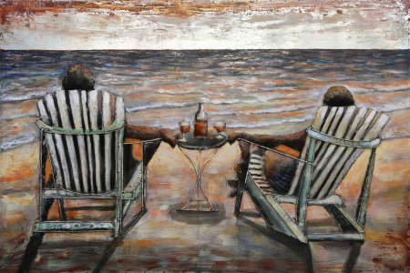 SALE % - Tablou Seasight metalic in relief