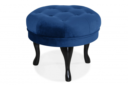 Taburete si pufuri - Taburet  Diana, Albastru, 50x44x38 cm