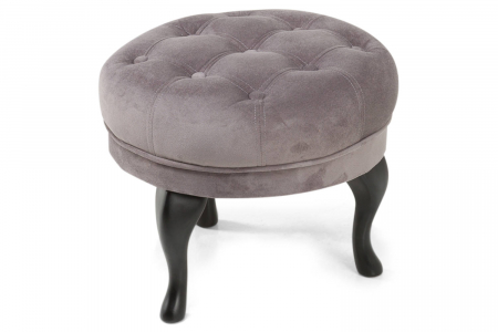 Taburete si pufuri - Taburet  Diana, Gri, 50x44x38 cm