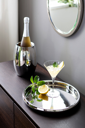 Bucatarie - Tava Apollo, Otel inoxidabil, Argintiu, 4x33 cm