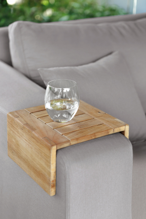 Toate produsele - Tava brat canapea Diego, Lemn, Maro,