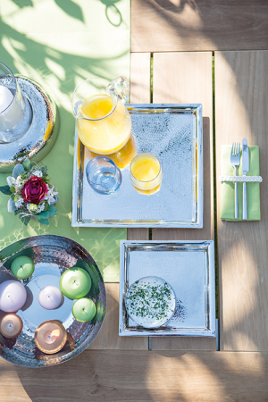 Tavi si platouri - Tava Nagano, Otel inoxidabil, , 34x34 cm