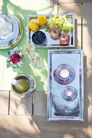 Tavi si platouri - Tava Nagano, Otel inoxidabil, , 48x24 cm