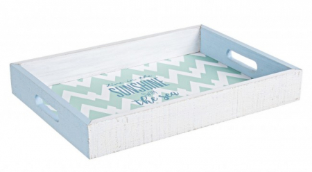 SALE % - TAVA RECTANGULARA ALBASTRA MALIBU L