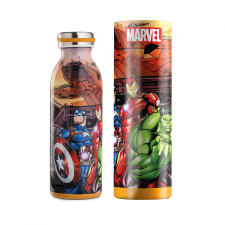 Carafe si ulcioare - Termos, Marvel - Avengers, Oțel, multicolor, PU 2, H. 21,5 cm, D. 6,5 cm