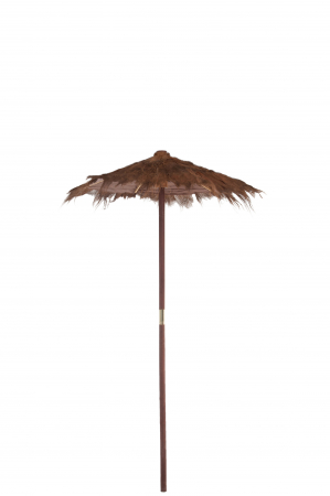 Umbrele de soare, foișoare și pergole - Umbrela Cocoleaf, Lemn, Maro, 150x150x270 cm