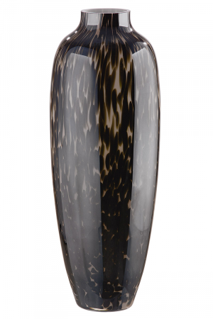 Vaze si boluri - Vaza Afrika, Sticla, Negru, 61.5x23 cm