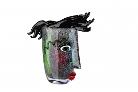 Vaze si boluri - Vaza BARBIERE, sticla, 10.5x27.5x30 cm