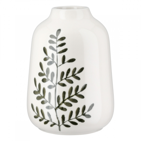 Vaze si boluri - Vaza, Botanico, Ceramica, crem, PU 4, H. 18 cm, D. 12,5 cm