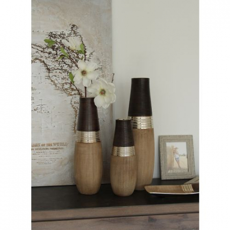 Vaze si boluri - Vaza, BRADORA, Ceramica, 12.5X12.5X36 cm