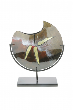 IN STOC - Vaza CANNETO, sticla, 32x37x9.5 cm