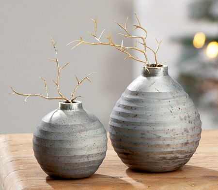 Vaze si boluri - Vaza, CHAMPS, Sticla, 9X8 cm