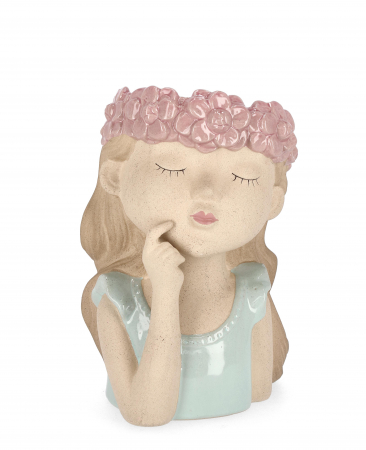 Vaze si boluri - Vază Charol High, Albastru H25,5