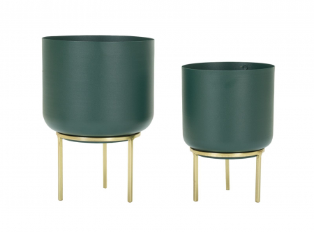 Ghivece si suporturi de flori - Vaza/ Ghiveci, GRENT 2 buc cm ø 20x29-16x24