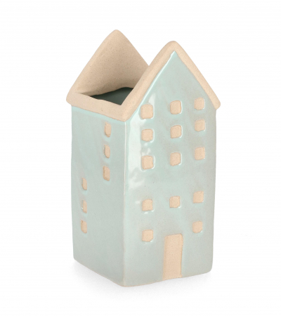 Vaze si boluri - Vază Khloe, Albastru, Casa H18,6