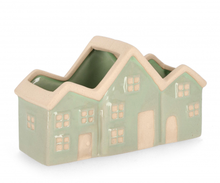 Vaze si boluri - Vază Khloe, Verde, Casa 2P H13,4