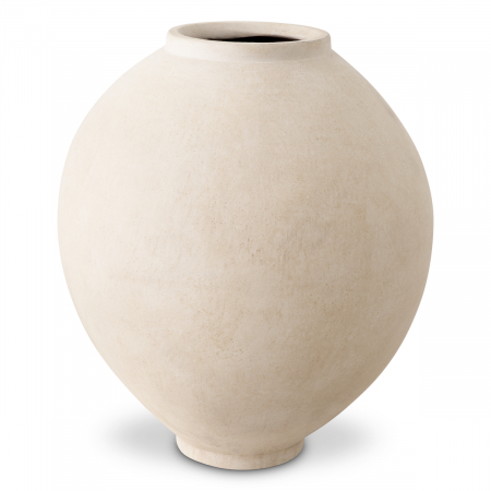 Vaze si boluri - Vază, Moon Jar finisaj gresie M, Dims: Ø 42 | H. 57 (CM)