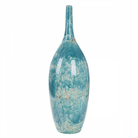 Vaze si boluri - Vază, Obiect decorativ, „Actros”, Ceramică, verde, PU 2, H 50 cm, D 15 cm