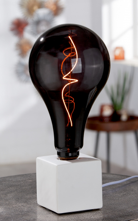 Veioze - Veioza Cube, Portelan, Alb/Negru, 10x10x10 cm