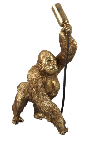 Veioze - Veioza Gorilla, Rasina, Auriu, 40x22.5x16 cm