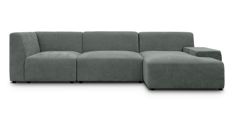 Canapele - Zen canapea fixa de 3 locuri L - sezlong stanga