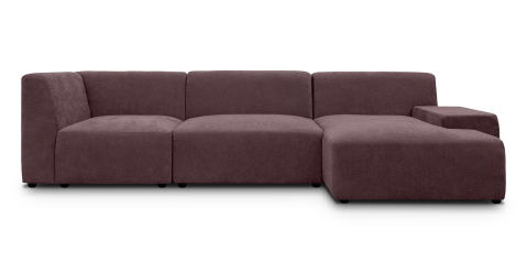 Canapele - Zen canapea fixa de 3 locuri L - sezlong stanga