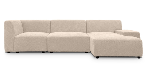 Canapele - Zen canapea fixa de 3 locuri L - sezlong stanga