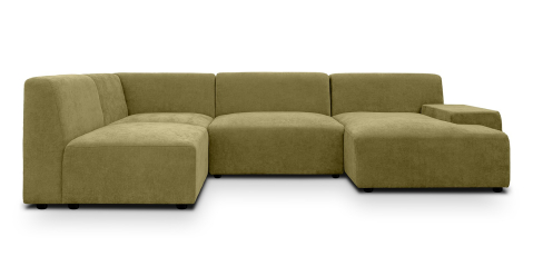 Canapele - Zen coltar fix de 3 locuri - seglong stanga