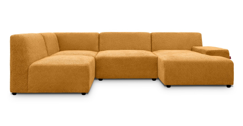 Canapele - Zen coltar fix de 3 locuri - seglong stanga