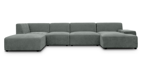 Canapele - Zen coltar fix de 4 locuri - sezlong stanga