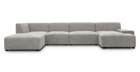 Canapele - Zen coltar fix de 4 locuri - sezlong stanga