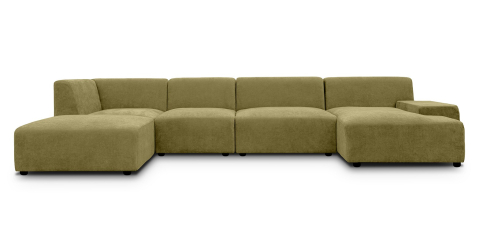 Canapele - Zen coltar fix de 4 locuri - sezlong stanga