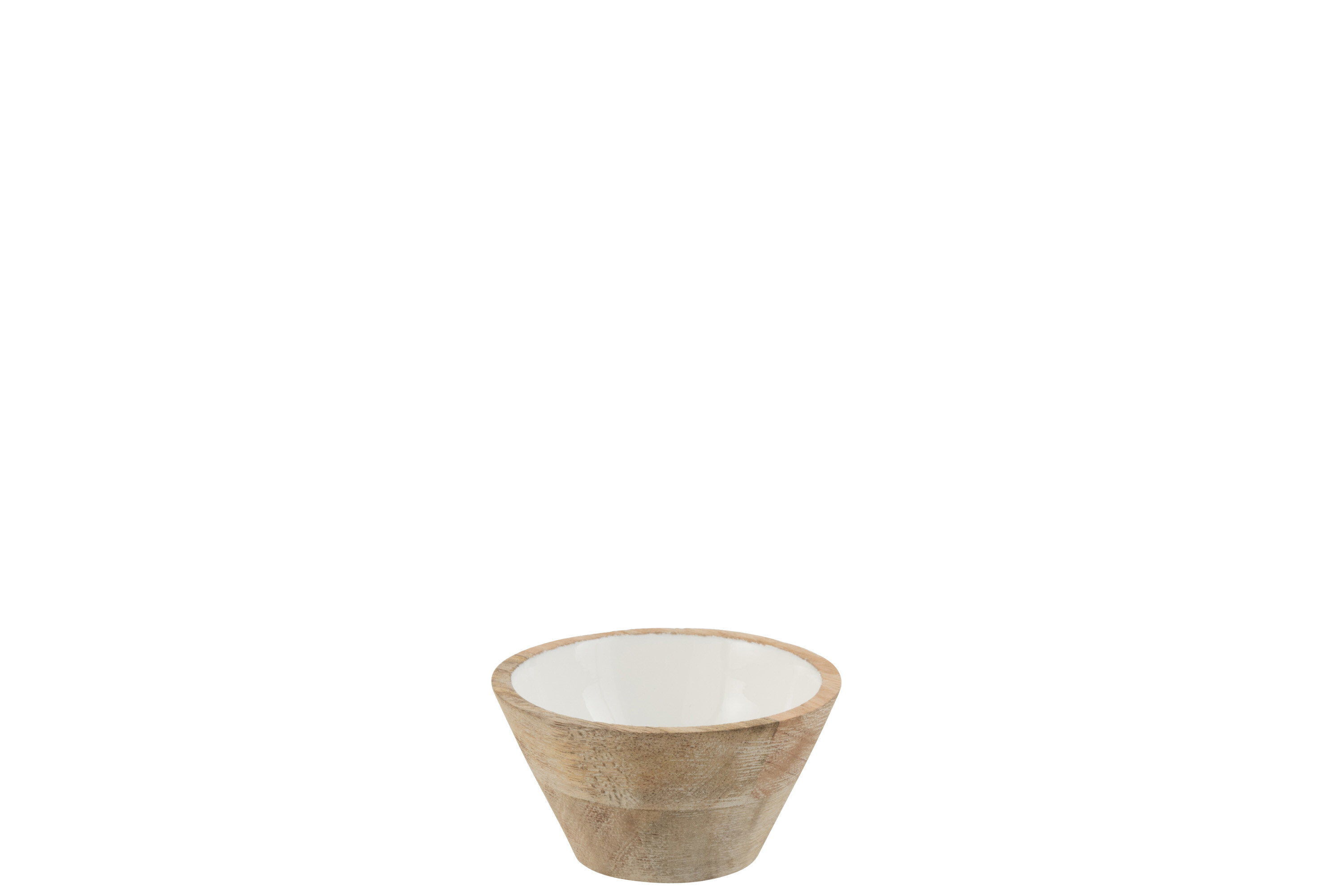 Bol, lemn de mango, Alb S [2]