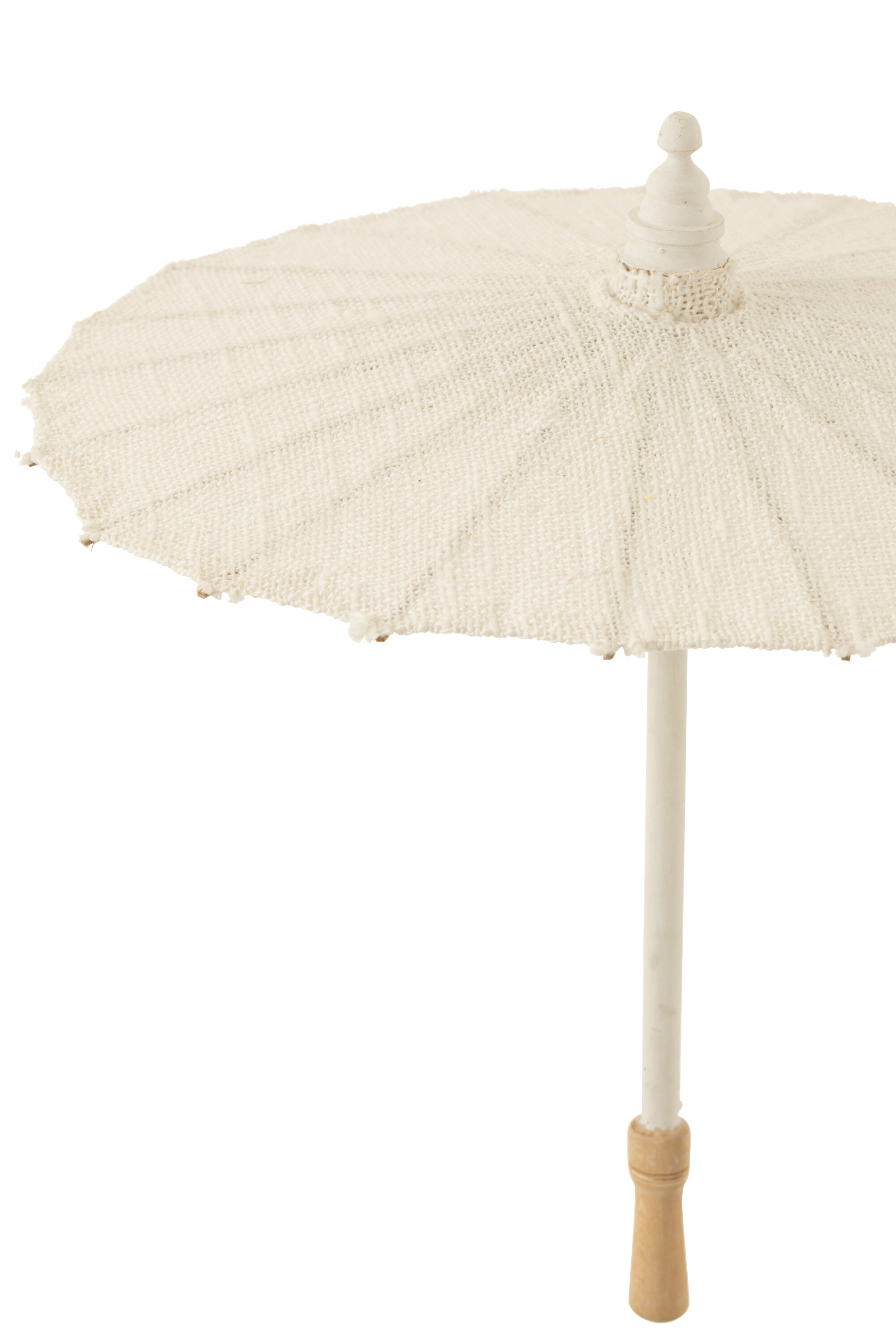 Umbrela decorativa, Textil, Alb , 47x47x57 [4]