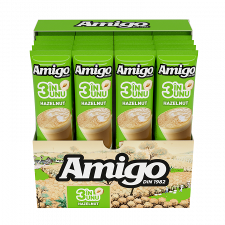 Cafea Instant - AMIGO 3in1 Hazelnut 13g