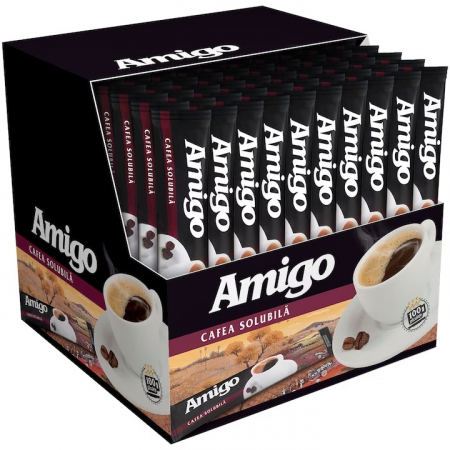Cafea Instant - AMIGO Cafea Solubila 1.8g x 100 plicuri