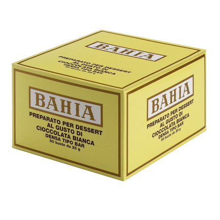 Ciocolata calda - Bahia Ciocolata Alba Cutie 50 plicuri x 23g