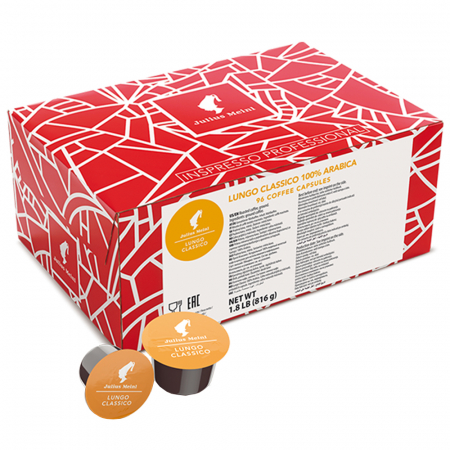 Capsule si monodoze - Capsule Julius Meinl Lungo Classico 100% Arabica tip Lavazza Blue (96 buc)