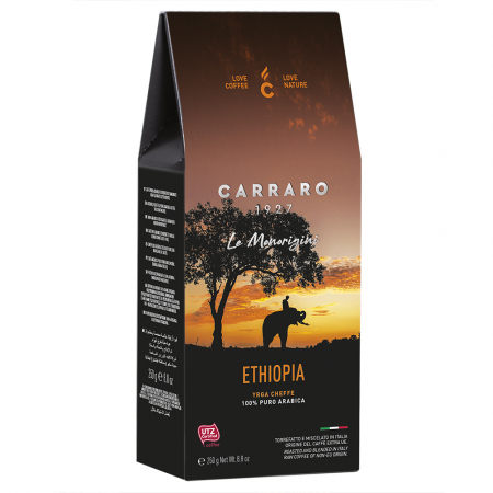 Cafea Macinata - Carraro Origine Ethiopia cafea macinata 250 gr