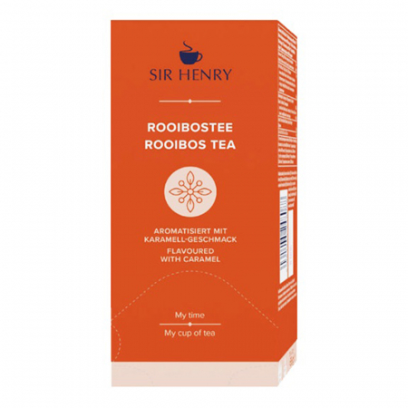 Ceai - Ceai Sir Henry Rooibos Caramel 25 buc/cutie