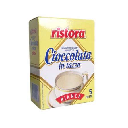 Consumabile - Ciocolata instant densa alba Ristora (cutie 5 buc)
