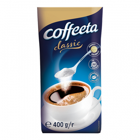 Lapte, topping si inalbitor cafea - Coffeeta Creamer Pudra Instant 400g